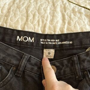 SWS black Mom jeans